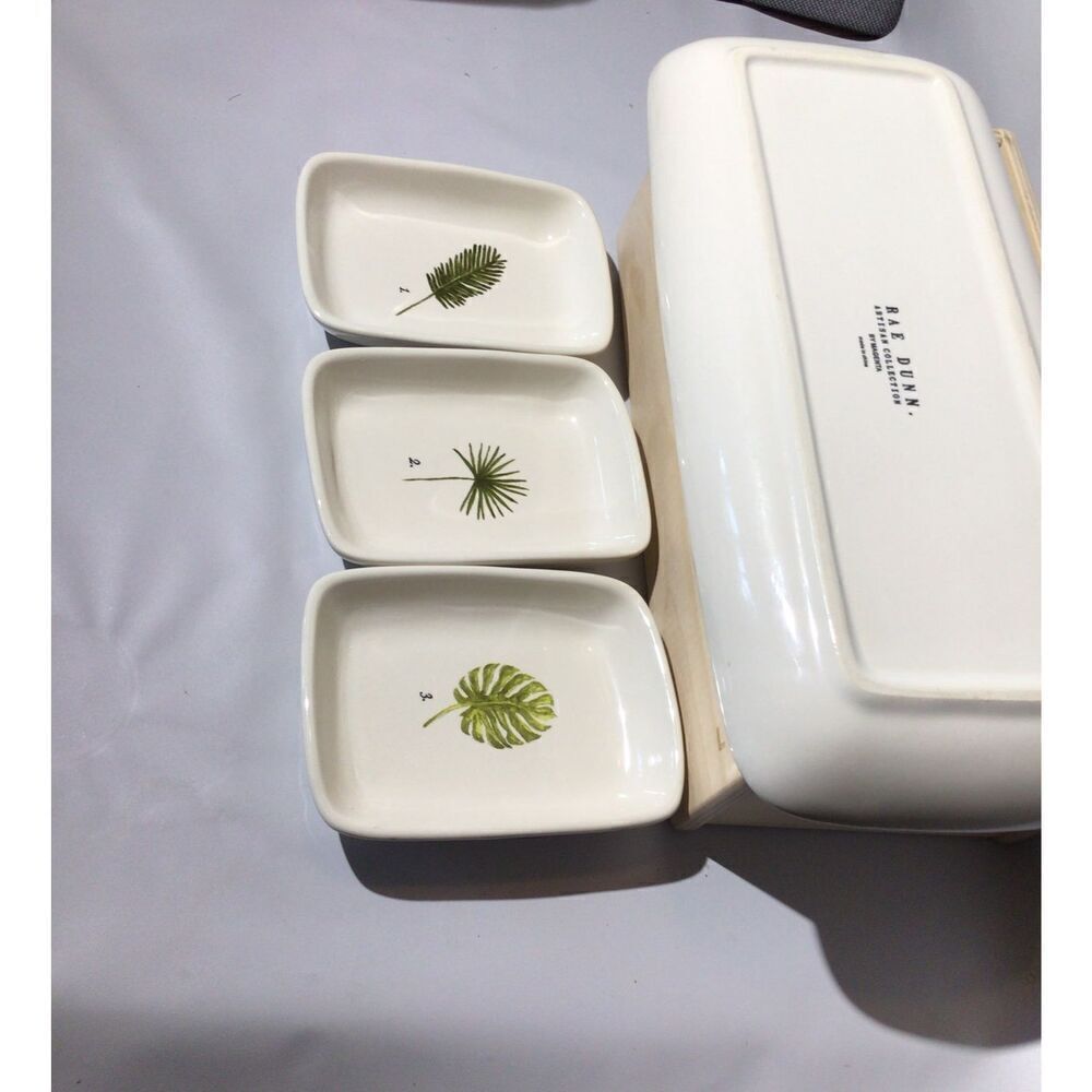 Rae Dunn Artisan Collection tray set 4 pcs. - Picture 2 of 3